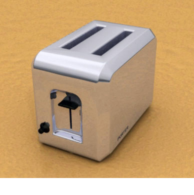 <b>Toaster</b><span><br /> Designed by <b>Reed Porter</b> • Created in Ashlar-Vellum Software</span>