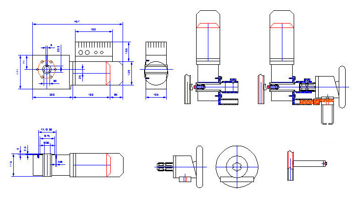 <b>97 602 Balancer INTERSOLL-RAND</b><span><br /> Designed by <b>Walter Arnold</b> • Created in <a href='/2d-3d-drafting/2d-3d-cad-graphite.html'>Graphite Precision CAD Software</a></span>