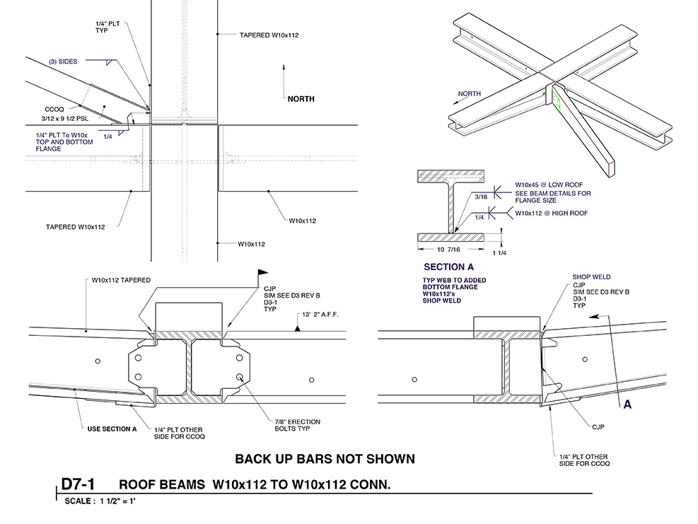 <b>Steel Frame Structure Elements</b><span><br /> Designed by <b><a href='/success-stories/a-3d-pictures-worth-a-thousand-dollars/'>Frank Portschy</a></b> • Created in <a href='/3d-modeling/3d-modeling-cobalt.html'>Cobalt CAD & 3D Modeling Software</a></span>