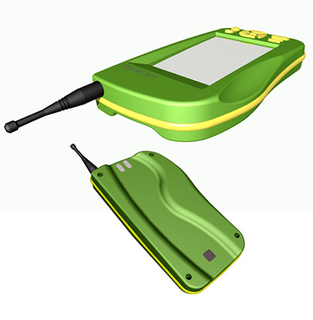 <b>Wireless Device</b><span><br /> Designed by <b>Marc Caloren</b> • Created in <a href='/3d-modeling/3d-modeling-cobalt.html'>Cobalt CAD & 3D Modeling Software</a></span>