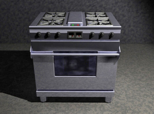 <b>Stove</b><span><br /> Designed by <b>Reed Porter</b> • Created in Ashlar-Vellum CAD & 3D Modeling Software</span>