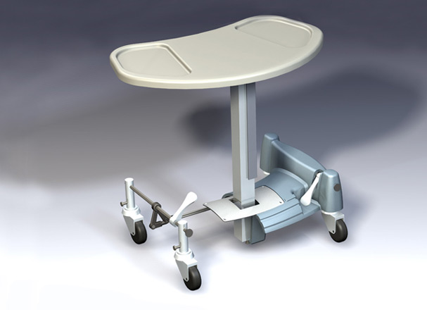 <b>Phlebotomy Cart</b><span><br /> Designed by <b>Scott Peterson</b> • Created in Ashlar-Vellum CAD & 3D Modeling Software</span>