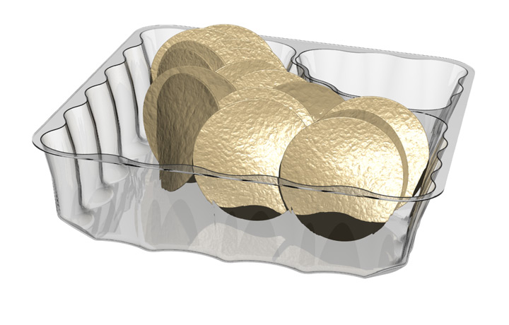 <b>Tray for Chips</b><span><br /> Designed by <b>Patrice de Martin</b> • Created in <a href='/3d-modeling/3d-modeling-cobalt.html'>Cobalt CAD & 3D Modeling Software</a></span>