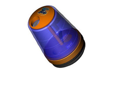 <b>Detergent Dispenser Concept</b><span><br /> Designed by <b>Christopher Fadden</b> • Created in Ashlar-Vellum Software</span>
